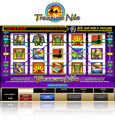 Microgaming Treasure Nile Spiel