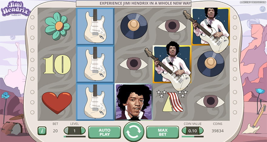 Jimi Hendrix Slot