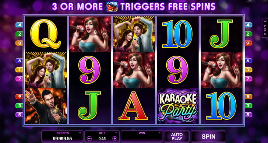 Karaoke Party Slot