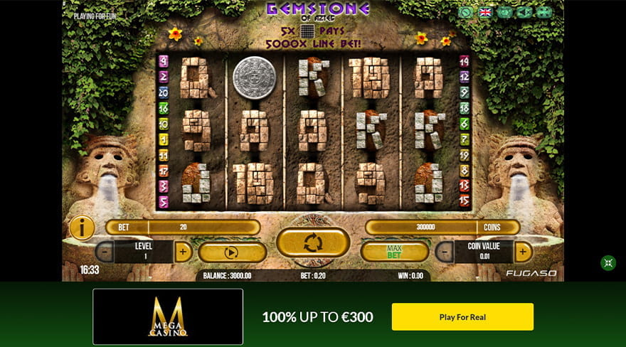 Gemstone of Aztec Slot Game