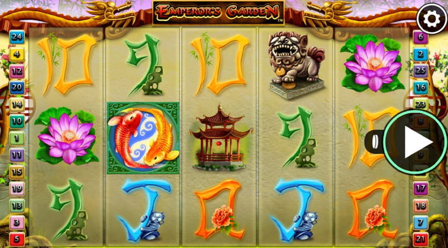 Online Chinese Slots Emperor's Garden