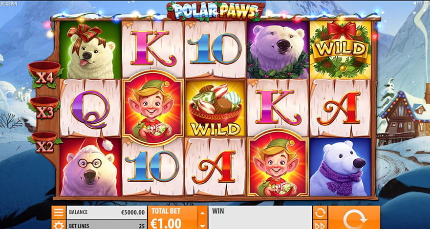 Snow Slots Polar Paws