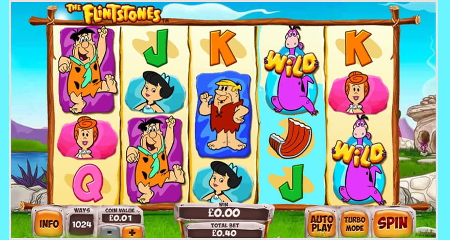 Place Your Bet on The Flintstones Cartoon Slot